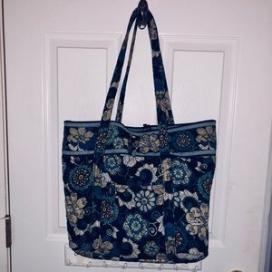 Vera Bradley Mod Floral Blue Medium Size Tote